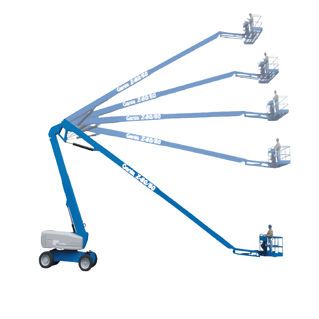 Genie Z80/60 Nacelle articulée 80' carburant